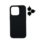TPU MOD603 SILICONA LENS - IPH 17 PRO - XAEA - NEGRO