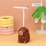 VELADOR INFANTIL CON PORTALAPIZ CAPIBARA MODV-00AN - VARIOS - MARRON - Imagen 2