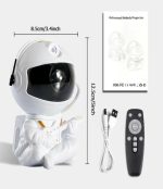 PROYECTOR ASTRONAUTA GUITARRA YHY-02 MODV-00AQ - VARIOS - BLANCO - Imagen 2