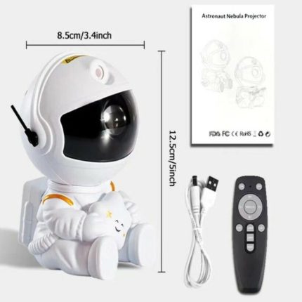 PROYECTOR ASTRONAUTA ESTRELLA YHY-01 MODV-00AQ - VARIOS - BLANCO