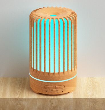 HUMIDIFICADOR C/REJILLAS RGB MODV-005Z - VARIOS - MADERA