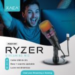 MICROFONO TIPO STREAMING MODX-066 RYZER - XAEA - NEGRO - Imagen 6