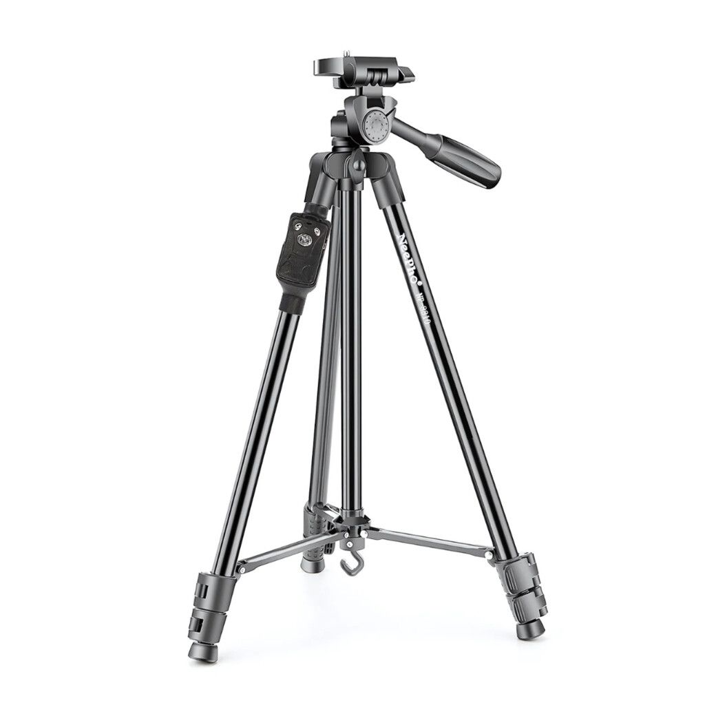 TRIPODE EXTENSIBLE 1,50mtr CON CABEZAL MOVIL MODX-061 - NEGRO TRIPODE EXTENSIBLE 1,50mtr CON CABEZAL MOVIL MODX-061 - NEGRO - Imagen 1