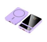 POWER BANK NUVIA G2 LITE KJ-CX10  WIRELESS 10000 MAH MODX-00CC - XAEA - MORADO - Imagen 2