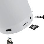 PARLANTE PEQUEÑO VELADOR MODV-004S - VARIOS - BLANCO - Imagen 2
