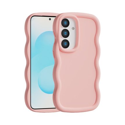 TPU MOD610 SILICONA WAVY - SAM A17 - ONLY - ROSA