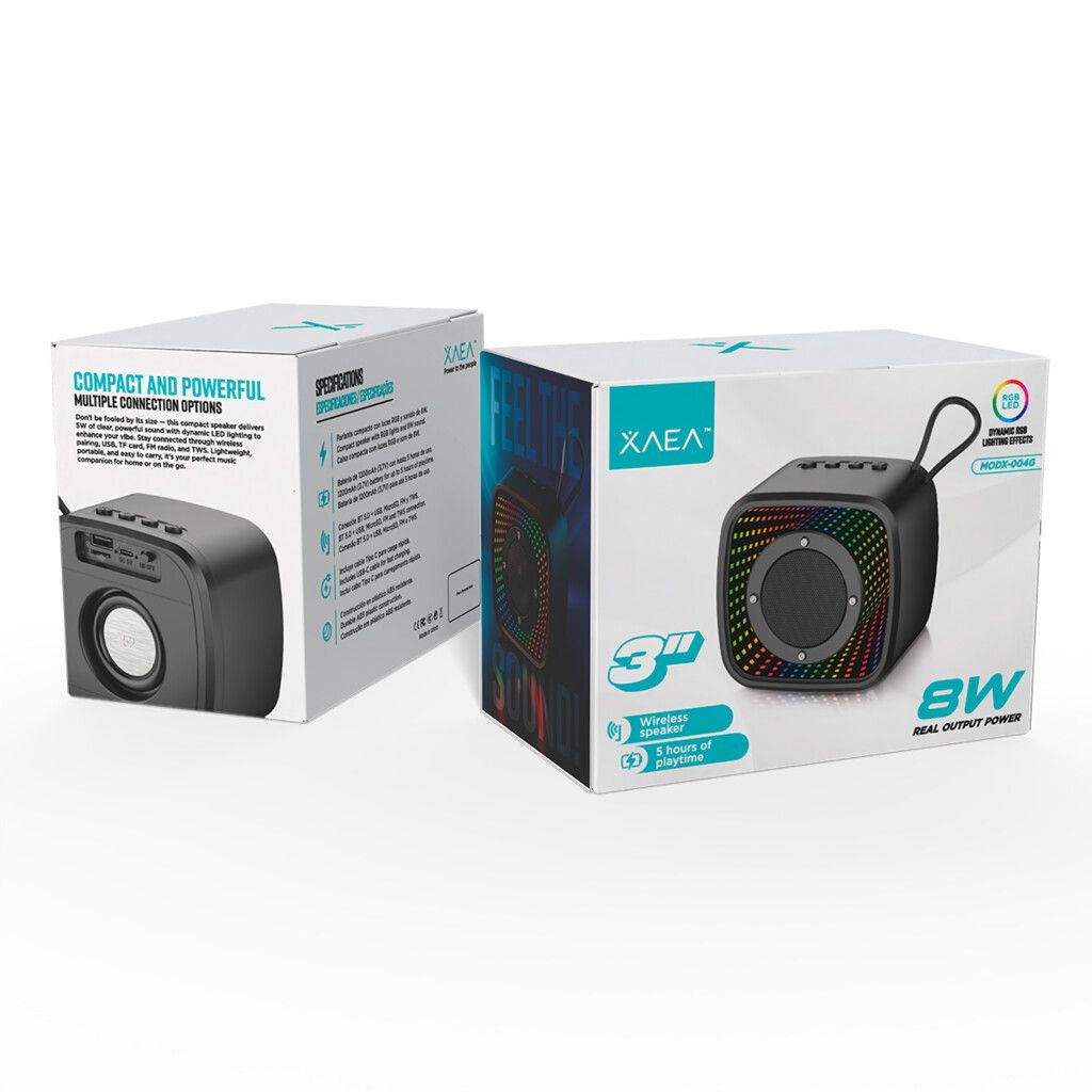 PARLANTE 3'' MODX-004G - XAEA - NEGRO PARLANTE 3'' MODX-004G - XAEA - NEGRO - Imagen 1