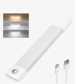 LAMPARA LED PORTABLE CON SENSOR 30 CM MODV-00DQ - VARIOS - PLATA