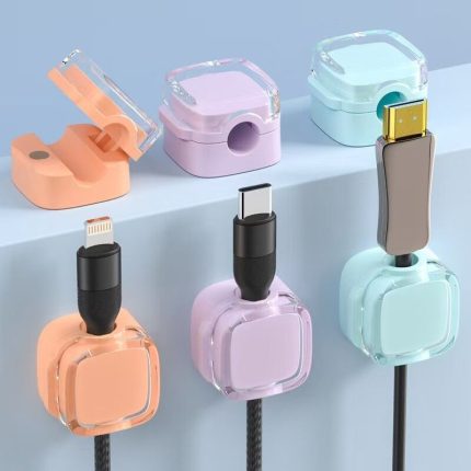 ORGANIZADOR PARA CABLES MAGNETICO PACK X 6 MODV-00DN - VARIOS - MIX