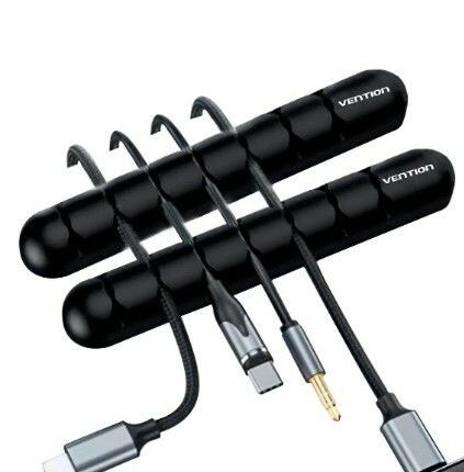 ORGANIZADOR PARA CABLES 7 RANURAS MODV-00DM - VARIOS - NEGRO