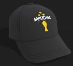 GORRA JUNIOR COPA Y ESTRELLAS MODV-00ES - VARIOS - NEGRO - Imagen 2