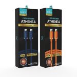 CABLE ATHENEA TIPO C-C EDICION ESPECIAL MODX-00F3 - XAEA - NARANJA - Imagen 3