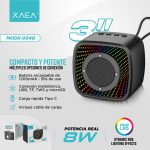 PARLANTE 3''   MODX-004G - XAEA - NEGRO - Imagen 4