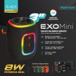 PARLANTE 3'' EXO MINI - MODX-004W - XAEA - ROJO - Imagen 4