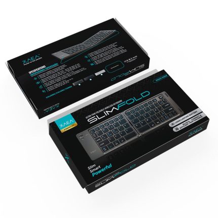 TECLADO ULTRAFINO PLEGABLE MODX-00DZ - XAEA - NEGRO