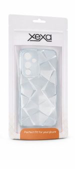 TPU MOD608 TEXTURA ROMBO - SAM A07 - YEXA - TRANSPARENTE - Imagen 3