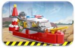 ENCASTRABLE BOMBEROS BOTE 85 PIEZAS JDMZ-116 - ZUMO - ROJO - Imagen 2