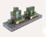 ENCASTRABLE MAGNETICO SUPER WORLD 32 PIEZAS-MILITARY AFFAIRS JDMZ-111 - ZUMO - VERDE