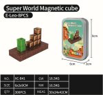 ENCASTRABLE MAGNETICO SUPER WORLD 8 PIEZAS-LEO JDMZ-110 - ZUMO - MARRON - Imagen 2