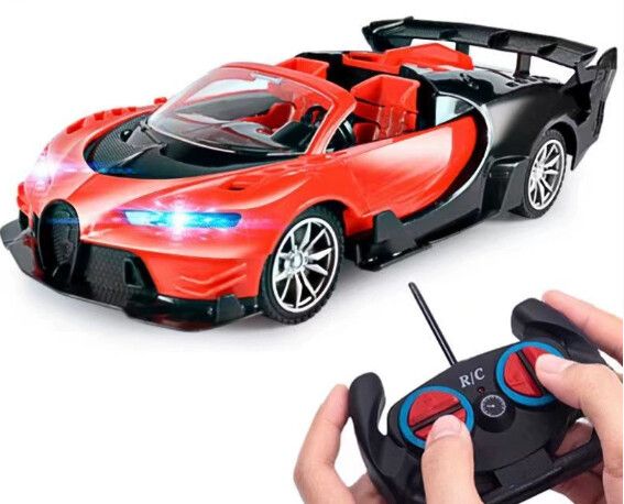 AUTOS DE CARRERA C/R 1:18 BUGATTI (JPF202A) ACRZ-009 - ZUMO - ROJO AUTOS DE CARRERA C/R 1:18 BUGATTI (JPF202A) ACRZ-009 - ZUMO - ROJO - Imagen 1
