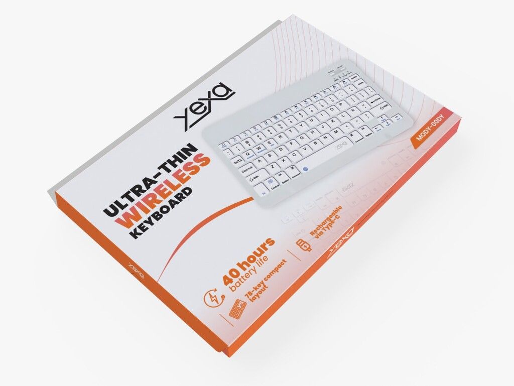 TECLADO BT ULTRAFINO COLORES MODY-00DY - YEXA - VIOLETA TECLADO BT ULTRAFINO COLORES MODY-00DY - YEXA - VIOLETA - Imagen 1