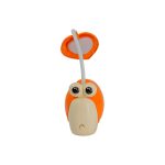 VELADOR INFANTIL CON PORTALAPIZ CARACOL MODV-00AO - VARIOS - NARANJA - Imagen 2