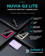 POWER BANK NUVIA G2 LITE KJ-CX10  WIRELESS 10000 MAH MODX-00CC - XAEA - BEIGE - Imagen 3
