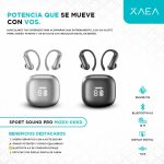 MANOS LIBRES  TWS  DEPORTIVOS IN-EA MODX-00KD - XAEA - GRIS - Imagen 3