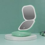 MINI ESPEJO DE BOLSILLO CON LED MODV-00K9 - VARIOS - VERDE