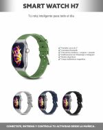 SMART WATCH H7 MODV-00GG - VARIOS - VERDE - Imagen 3