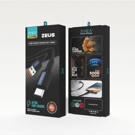 CABLE ZEUS TIPO USB-TIPO C MODX-00ME - XAEA - AZUL METAL
