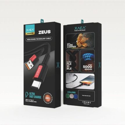 CABLE ZEUS TIPO USB-TIPO C MODX-00ME - XAEA - ROJO