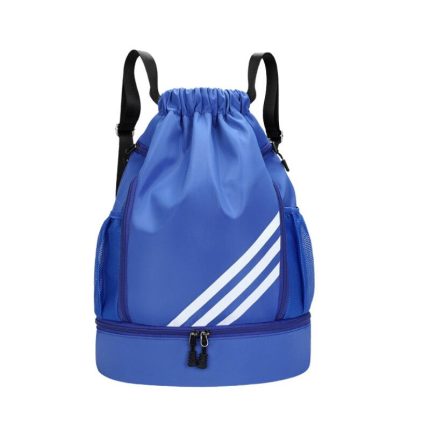 BOLSO DEPORTIVO CON CORDON MODV-00LR - VARIOS - CELESTE